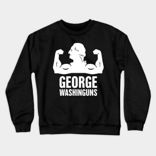 George Washington | Funny American History Teacher Crewneck Sweatshirt